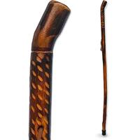 Top Design Traditionnel Designer Camping et Randonnée Bâtons de Marche en Bois Canne avec Design Gravé à la Main Bâton de Marche