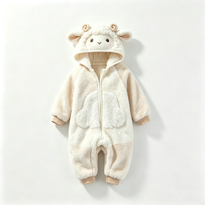 Mochila de disfraz de cordero de peluche personalizada con relleno de algodón PP para recién nacidos hasta 14 años, unisex, para fiestas. - Product Image 5