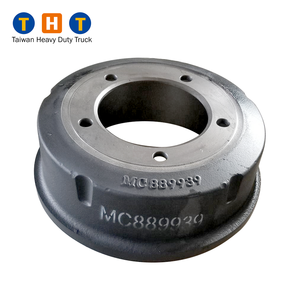 Tambor de Freno Delantero de 5 Orificios MC889939, Piezas de Freno para Camión Mitsubishi Fuso Rosa con Motor Diésel - Product Image 1