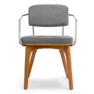 Chaises d'intérieur design pour restaurants et hôtels de Turquie, gris foncé - Product Image 5