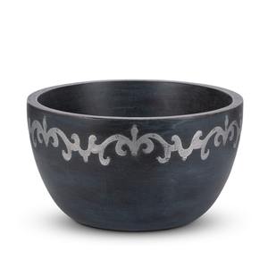 ชามไม้อะคาเซียทำมือสำหรับตกแต่งบ้านสำหรับการเสิร์ฟและการจัดระเบียบทรงกลมและการออกแบบที่หรูหรา - Product Image 2