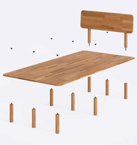 Offre Spéciale Lit Simple 100*200 hêtre En Bois Fabriqués À La Main Zéro Fly Organique Combinant Mobilier De Chambre - Product Image 4