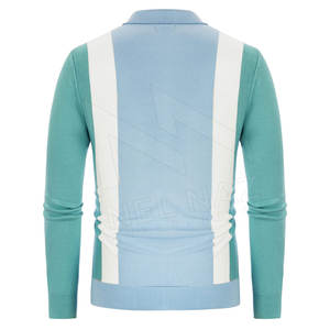 Nouvel arrivage de pull-over tricoté personnalisé en laine de style designer pour hommes, respirant, style décontracté, tricoté à la main par Master Artisans - Product Image 3