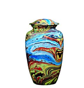 Urnes arc-en-ciel conception d'ombre multiple urne de crémation pour humain membres de votre famille hommes femmes amis chien de compagnie de l'amour adulte grand - Product Image 2