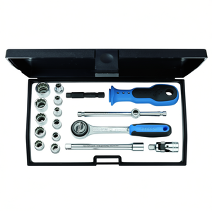 Jeu de douilles Gedore 1/4'' avec profil UD métrique, kit de 17 pièces - Product Image 2