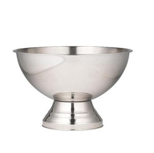Copas de Hielo de Metal Ecológicas Plateadas para Champán con Base Redonda, Enfriador de Vino para Cerveza, Bebidas, Fiestas y Bares - Product Image 2