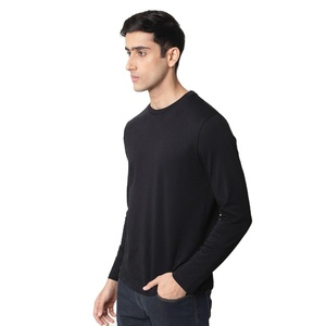 T-shirt à manches longues Urban, 200 GSM, coton premium, doux, respirant, streetwear décontracté, fabricant OEM - Product Image 2