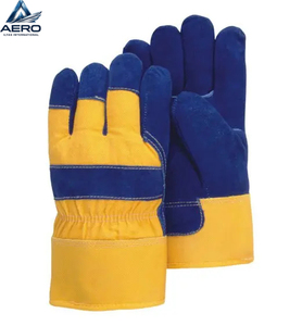 Guantes de Trabajo de Primera Calidad, Guantes de Trabajo de Alto Rendimiento, Guantes de Trabajo de Cuero Transpirable, Buena Calidad, Cómodos - Product Image 2