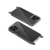 Nouvelle conception, coque de téléphone de haute qualité en TPU+PC avec crochet détachable, tendance streetwear, pour les séries 15/14, protection pour téléphone portable