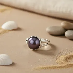 Anillo de Plata 925 con Perla para Mujer, Joyería de Regalo - Product Image 2