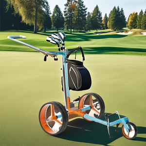 Carrito de Golf Eléctrico de Carbono de Alta Calidad Juc-ads 2.0 con Batería de Litio y Función de Empuje, Carritos de Golf Especiales para Viajes - Product Image 1