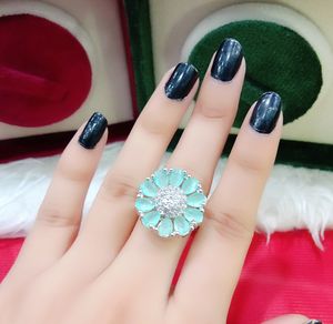 Anillo de moda de piedra Monalisa de diseño Vintage para mujeres y niñas, joyería de latón de moda, producto a granel personalizable - Product Image 5