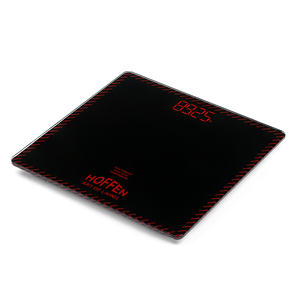 Balance électronique intelligente portable pour mère et bébé HOFFEN, capacité de 180 kg, précision de 100 g, verre trempé, utilisation en salle de bain - Product Image 4