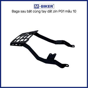 Portaequipajes Trasero Original Yamaha PG1, Duradero, de Alta Gama, Tecnología CNC de Vidrio, ~1.1 kg, Negro/Rojo - Product Image 2