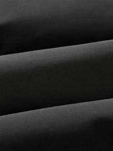 <b>Mens</b> Black and <b>White</b> Varsity <b>Puffer</b> <b>Jacket</b> with Hood Letter Patch Design Warm Quilted Winter Coat Casual Streetwear Outerwear - Product Image 4