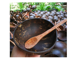 Bol à coquille de noix de coco écologique par les artisans vietnamiens Bol à manger élégant, durable et zéro déchet, prêt pour l'exportation Bol à coquille de noix de coco - Product Image 4