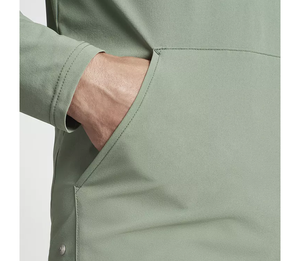 Sudaderas con capucha personalizadas para hombre de la mejor calidad para invierno, patrón sólido de poliéster/algodón con bolsillo de canguro teñido liso - Product Image 5