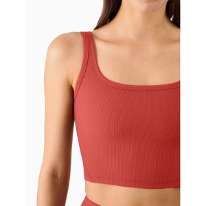 Top Trendy Wear Venta directa de fábrica Top de manga larga para mujer Crop Top 2025 Venta en línea de algodón hecho para mujer Crop Top camiseta - Product Image 2