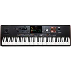 Top Quality PA 5X 61-Key Pro Arranger Digital Piano <b>Keyboard</b> Kit with Stand and X-Bench Pedals 88 Solid <b>Wood</b> MIDI Interface Keys - Product Image 1