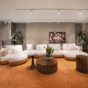 Meubles de salon de luxe, canapé modulaire <span class=keywords><strong>Baco</strong></span>, ensemble de canapés sectionnels en forme de U, canapé en tissu nuage, canapé design pour la maison, villa - Product Image 5