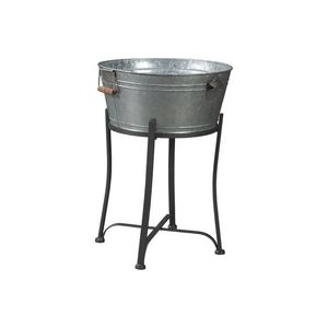 Unique design wine bucket finest quality <b>galvanized</b> wine <b>tub</b> for Bar ware wine bucket & chillers at cheapest price - Product Image 5
