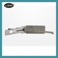 Outil de décodage automatique Lishi 2 en 1 pour véhicules GM (MIT8/GM15) - Acier inoxydable, utilisation professionnelle par les serruriers automobiles, non destructif