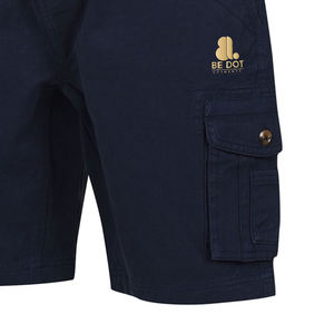Shorts cargo pour hommes, sur mesure, style streetwear, uni, teinture unie, multi-poches, écologiques, séchage rapide, nouvelle conception 2026 - Product Image 5