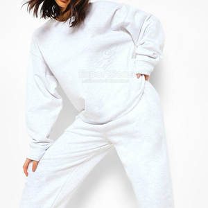 Traje de sudor a juego de moda con parte superior y parte inferior de Jogger Traje de sudor de alta calidad para entrenamiento, correr y uso diario - Product Image 5