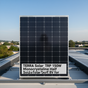 Panneau solaire monocristallin demi-cellule TERA Solar TRP 150W 18V pour toiture - Product Image 3