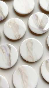 Dessous de verre en résine de luxe faits à la main Tampons carrés de couleur personnalisables pour ensemble de tapis de table et de cuisine Meilleur prix - Product Image 2