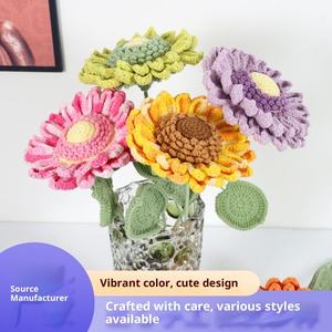 Ramo de Semillas de Girasol Moderno, Tejido a Mano, de Doble Capa, para el Día del Maestro, Graduación, Boda, Decoración del Hogar, Accesorios de Fotografía - Product Image 3