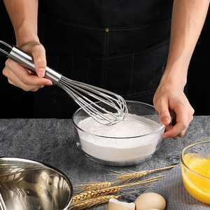 Batidor de Huevos de Acero Inoxidable, Batidor de Varillas, Batidor de Alambre Tipo Globo, Utensilio de Cocina para Hornear y Cocinar - Product Image 5