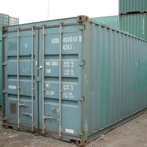 Conteneur maritime usagé 40HC 40 pieds High Cube certifié CSC en acier pour le stockage et le transport de marchandises - Product Image 5