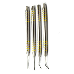 Juego de Elevadores de Raíces Dentales PDL, Herramientas de Acero Inoxidable para Extracción de Dientes y Remoción de Raíces, Instrumento Médico, Juego PDL - Product Image 3