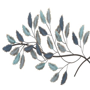 ของตกแต่งผนังศิลปะทำด้วยมือทำจากเหล็กลายดอกไม้สำหรับบ้านห้องนั่งเล่นหรูหราห้องนอนแผงเน้นเสียง - Product Image 4