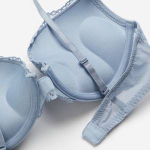 สปอร์ตบราสำหรับผู้หญิงบราออกกำลังกายผ้าโพลีเอสเตอร์พิมพ์โลโก้ตามสั่ง - Product Image 5