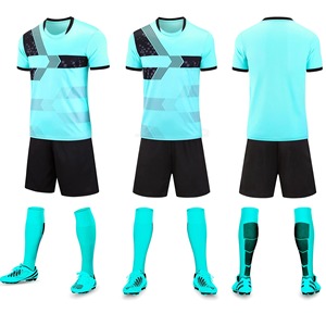 ชุดเครื่องแบบทีมฟุตบอลเต็มตัวสำหรับผู้ใหญ่และเด็กชุดแข่งขันแบบ DIY ชุดเล่นฟุตบอลแบบปรับแต่งได้ - Product Image 3