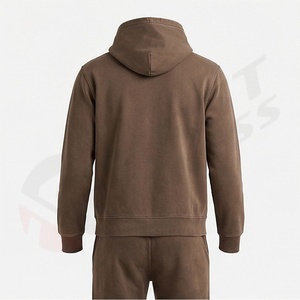 Survêtement à capuche pour homme délavé à l'acide, sweat à capuche personnalisé 100% polyester, polaire respirant, pour l'hiver, la course et les activités de plein air, logo personnalisé, haute qualité - Product Image 2