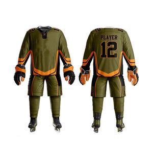 Nuevos adultos usan cómodo uniforme de hockey sobre hielo impresión por sublimación ropa deportiva uniforme de hockey sobre hielo - Product Image 1