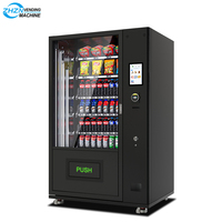 Distributeur automatique de boissons snack 24 heures sur 24 à écran tactile de 10.1 pouces Distributeur automatique de nourriture pour snackautomaten extérieur