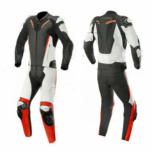 Traje de Carreras de Motociclismo de Cuero Transpirable Personalizado, de Primera Calidad, Resistente al Viento e Impermeable, Ropa de Automovilismo de Talla Grande con Estampado - Product Image 1