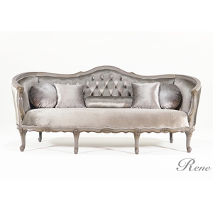 Selling <b>Sofa</b> <b>Bed</b> Series 5502 Furniture, Quality Mahogany Wood <b>Frame</b> With Soft Foam And Smooth Fabric - Product Image 2