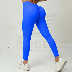 Leggings de fitness taille haute personnalisés pour femmes nouveau design pantalon d'entraînement de gymnastique à séchage rapide taille XL sans couture respirant impression unique - Product Image 6