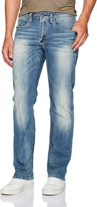 2025 hommes étiquette personnalisée broderie cuir Patch moderne hommes plaine teint jean pierre lavé Denim porter jean - Product Image 3