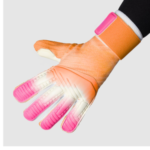 Gants de gardien de but de football professionnel avec coupe négative en latex Pro pour une adhérence exceptionnelle - Product Image 2