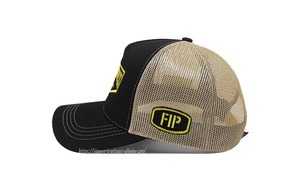 Sombreros de camionero de 5 paneles fabricados por OEM, logotipo personalizado de perfil alto, ajustable para pesca al aire libre, gorra de camionero para hombre, gorras de pesca - Product Image 3