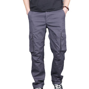 กางเกงทำงานผู้ชายคุณภาพสูง หลายกระเป๋า กางเกงช่าง กางเกงเดินป่า - Product Image 5
