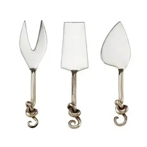 Ensemble d'épandeurs de fromage en acier inoxydable de haute qualité en laiton doré pour servir un nouvel ensemble de couverts en métal pour hôtel et ustensiles de cuisine - Product Image 3