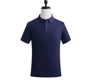 Polos para hombre a granel personalizados de alta calidad al por mayor, camisetas de golf de tenis a rayas con cuello en contraste impresas informales para deportistas - Product Image 5