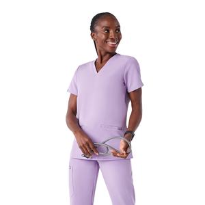 NOUVEAU Blouse d'hôpital pour femme, uniforme d'infirmière, tenue de travail médicale, durable, extensible, personnalisable, OEM, marque privée, fabricant d'usine - Product Image 2